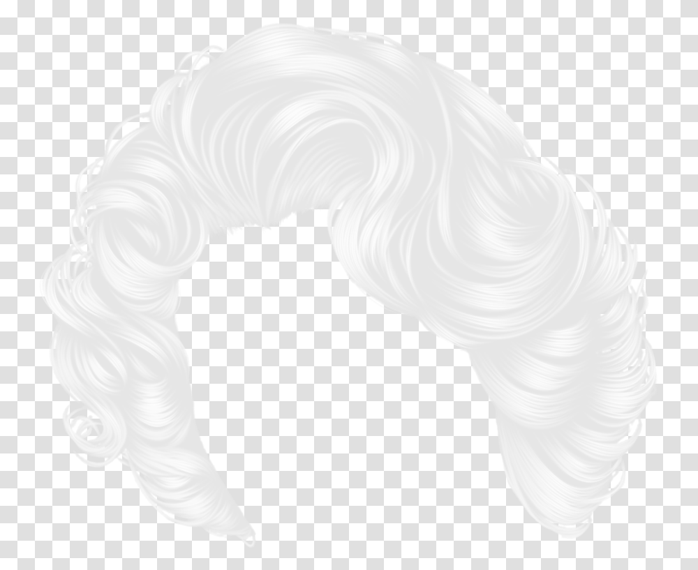 Download White Wig Illustration, Person, Human, Animal, Mammal Transparent Png