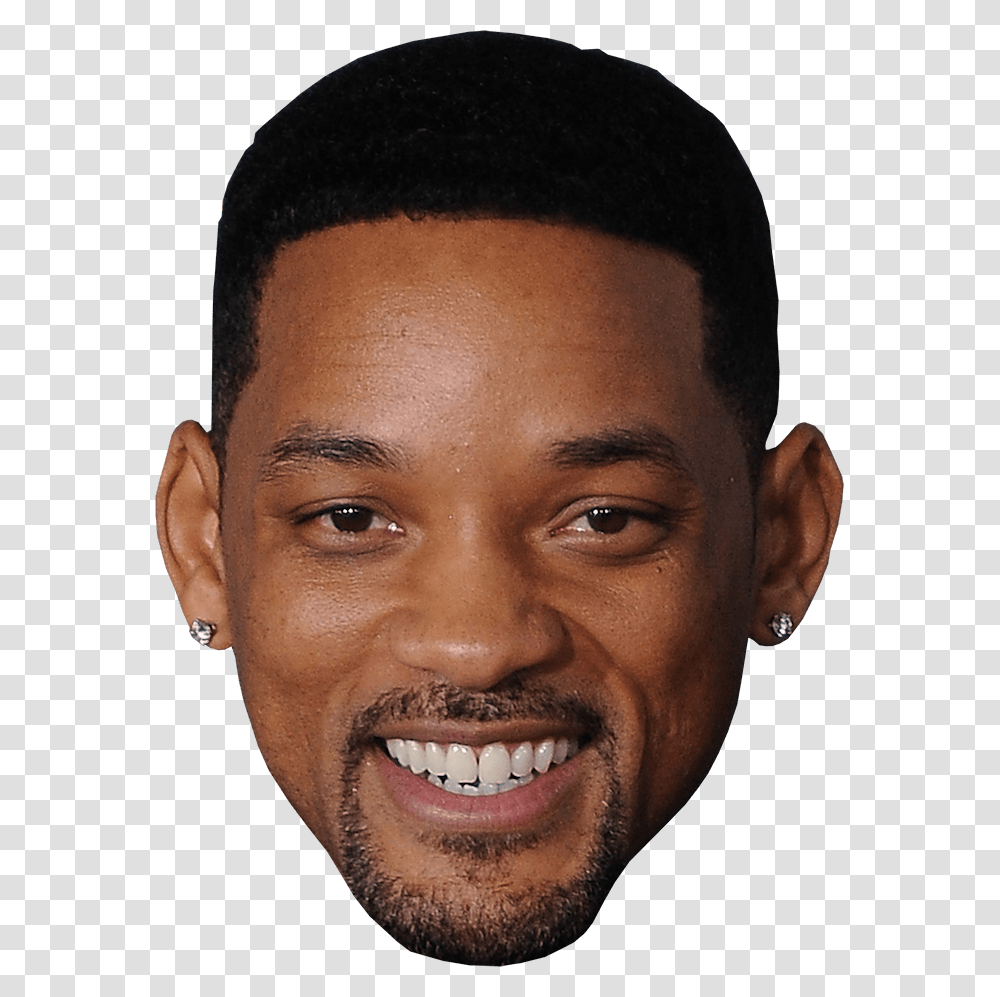 Download Will Smith Face Image Will Smith Meme Face, Person, Human, Head, Smile Transparent Png