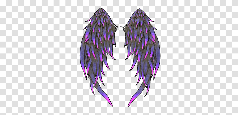 Download Wings Tattoos Free Image And Clipart, Ornament, Purple, Accessories, Accessory Transparent Png