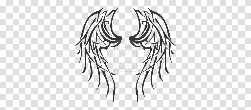 Download Wings Tattoos Free Image And Clipart, Zebra, Mammal, Animal Transparent Png