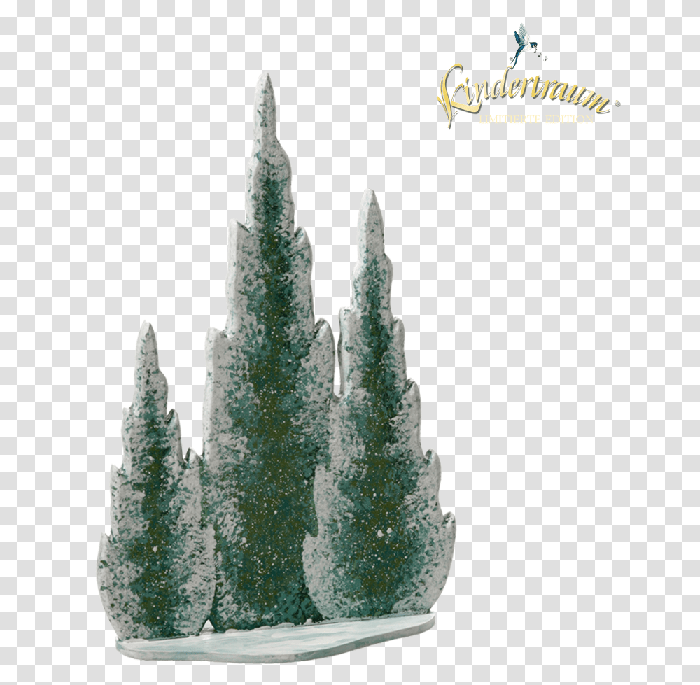 Download Winter Cypress Trees 1 Piece Christmas Tree, Crystal, Mineral, Quartz, Building Transparent Png