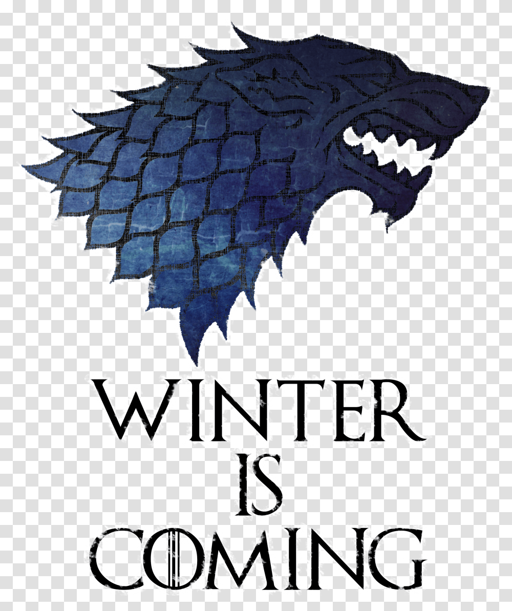 Download Winter Logo House Is Character Stark Fictional Hq Game Of Thrones Winter Is Coming Vector Transparent Png