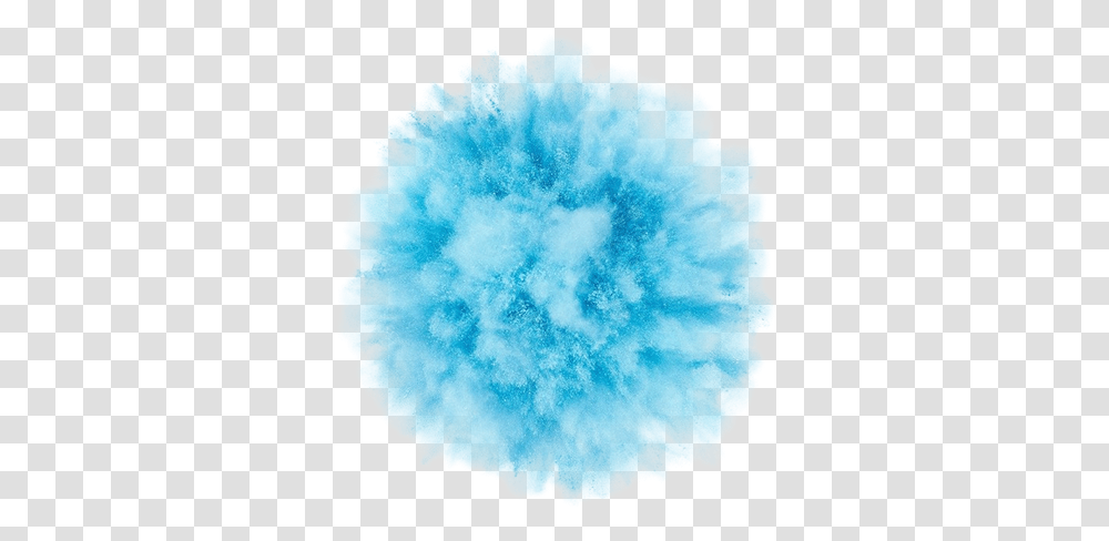 Download Winter Puff Balls Blue Smoke Cloud Explosion Blue Blue Color Background Free, Ornament, Rock, Crystal, Pattern Transparent Png