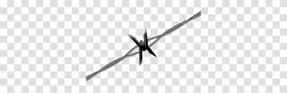 Download Wire Free Image And Clipart, Barbed Wire, Sword, Blade, Weapon Transparent Png