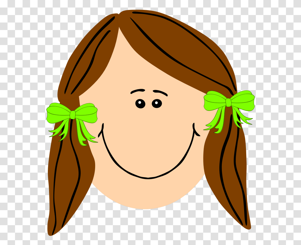 Download With Long Medium Image Sad Face Girl Clipart Brown Haired Girl Clipart, Plant, Outdoors, Grain, Produce Transparent Png