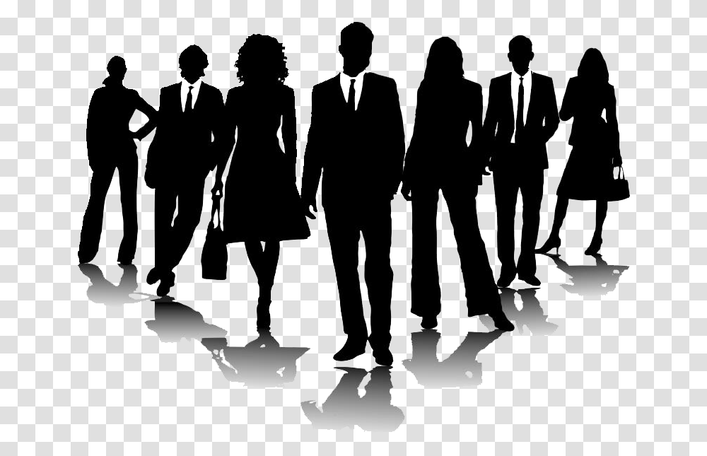 Download Without Effective Agent Performance Assessment Business People Silhouette, Person, Suit, Overcoat, Clothing Transparent Png