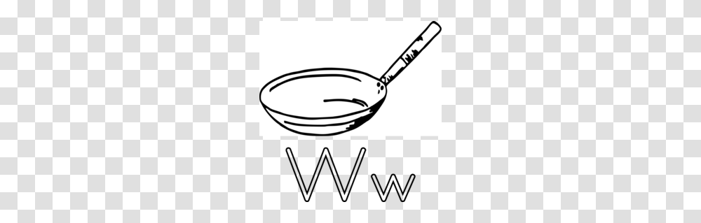 Download Wok Black And White Clipart Wok Clip Art Circle Clipart, Frying Pan, Spoon, Cutlery Transparent Png