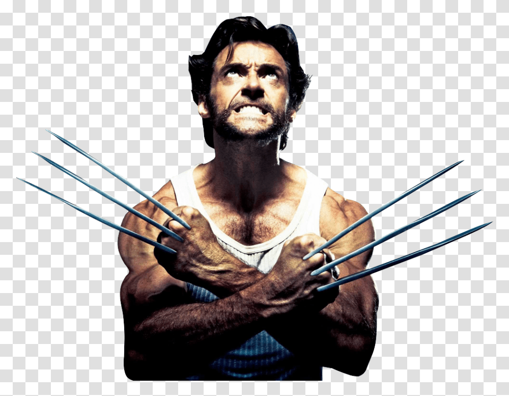 Download Wolverine Picture X Men Origins Wolverine Hair, Arrow, Person, Human Transparent Png