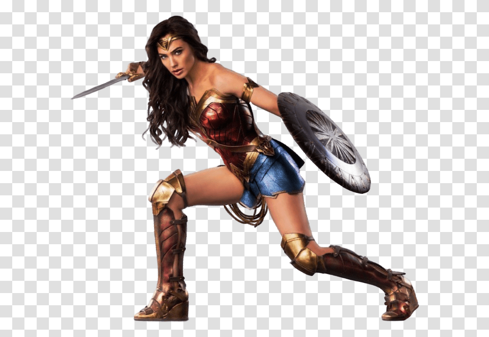 Download Woman Warrior Picture Wonder Woman, Person, Costume, Clothing, Duel Transparent Png