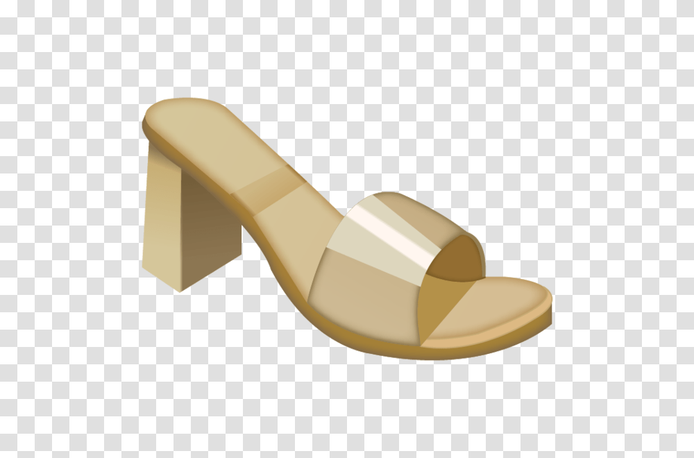 Download Womans Sandal Emoji Icon Emoji Island, Apparel, Tape, Hat Transparent Png