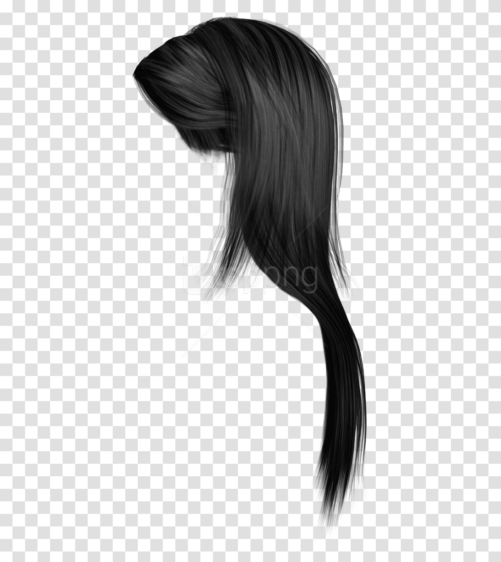 Download Women Hair Images Background Picsart Hair Girl, Person, Black Hair, Face, Pillow Transparent Png
