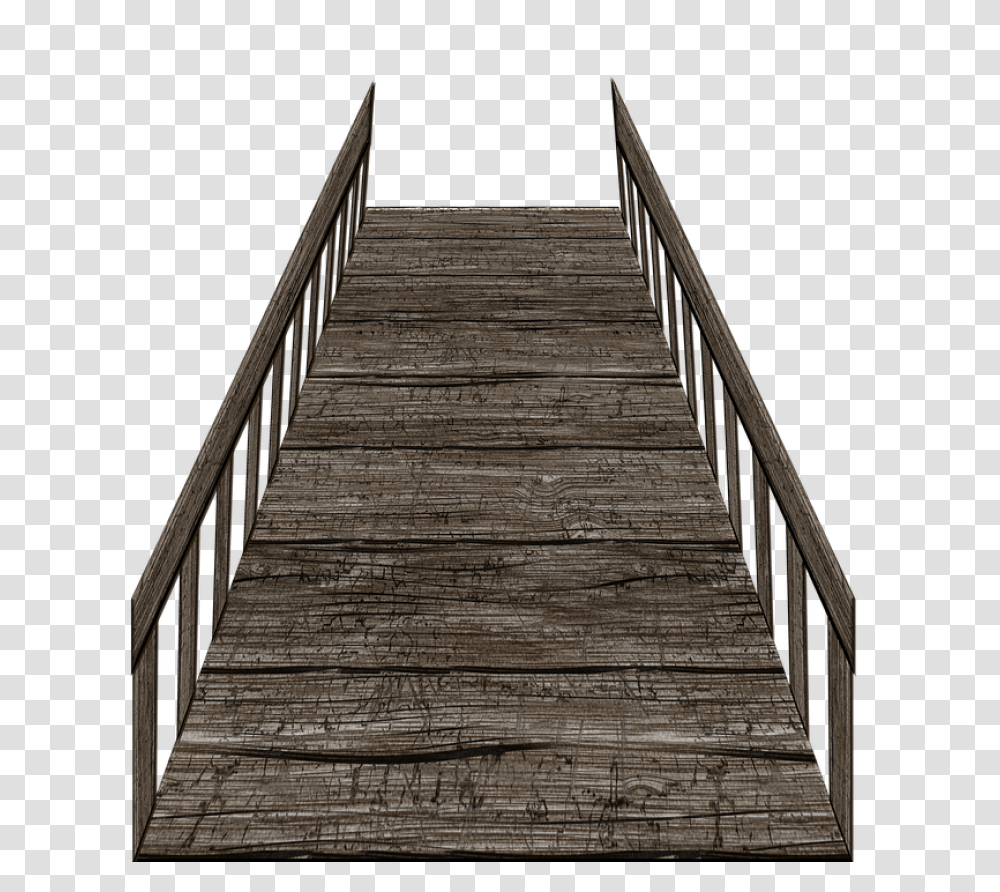Download Wooden Bridge Image For Free Boat Dock, Handrail, Banister, Staircase, Railing Transparent Png