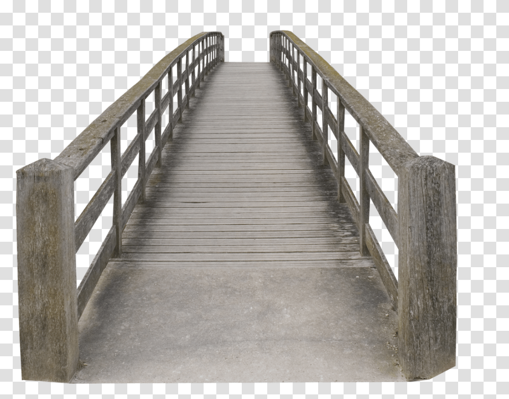 Download Wooden Bridge Image For Free Bridge Clipart, Machine, Ramp, Handrail, Banister Transparent Png