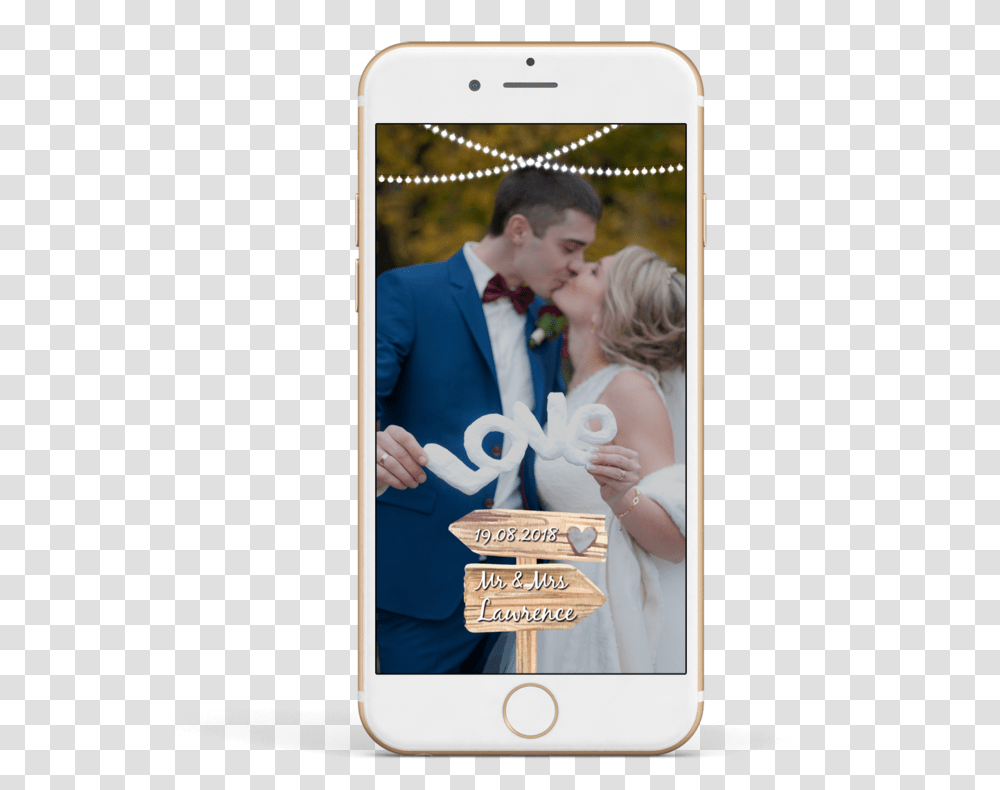 Download Wooden Signpost With Fairy Lights Image No Marriage, Phone, Electronics, Mobile Phone, Cell Phone Transparent Png