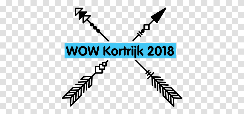 Download Wowkortrijk2018 Wow Kortrijk Howest Hogeschool West Arrow Svg Crossed, Text, Word, Alphabet Transparent Png