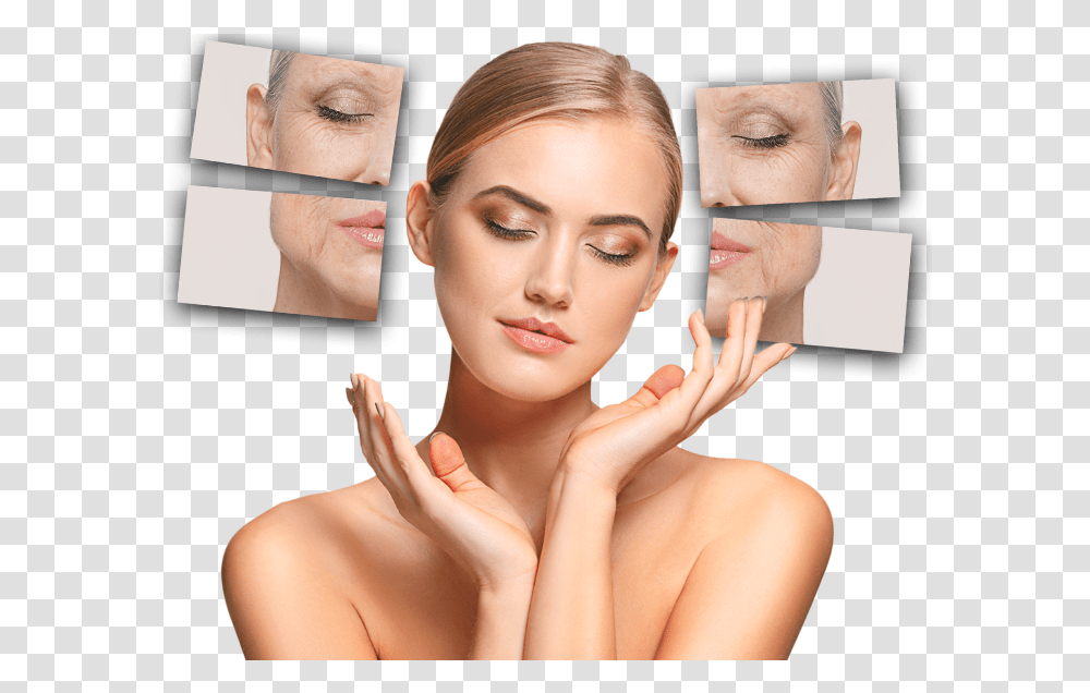 Download Wrinkles Lines Tecnicas De Medicina Estetica, Skin, Face, Person, Human Transparent Png