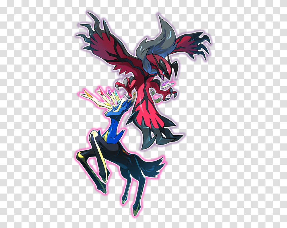 Download Xerneas E Pokemon Masters Lysandre, Graphics, Art, Purple, Modern Art Transparent Png