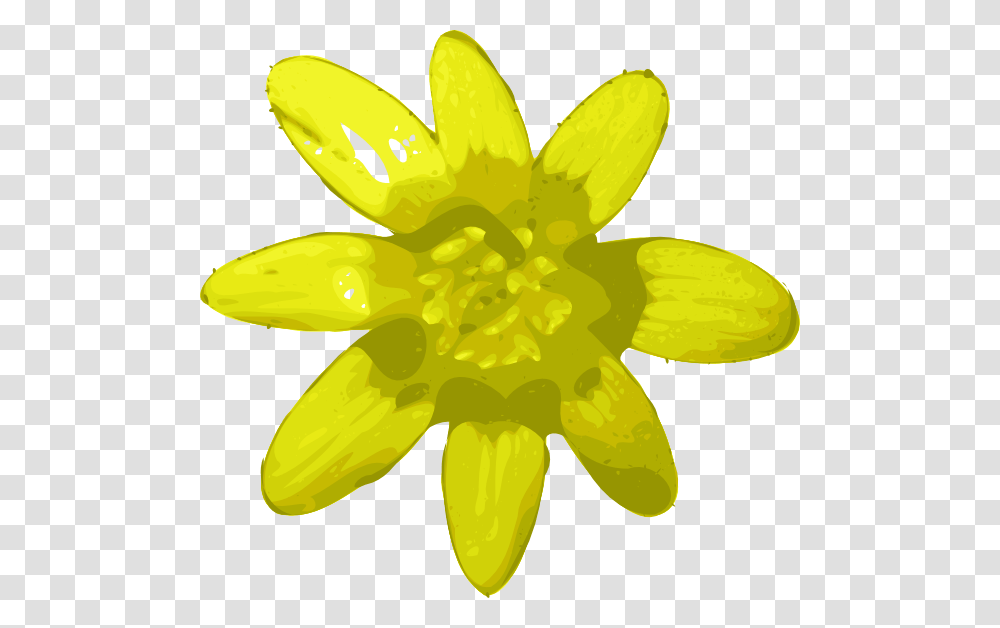 Download Yellow Blurred Flower Clipart, Plant, Blossom, Banana, Fruit Transparent Png