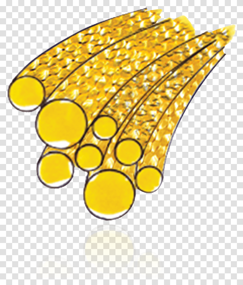 Download Yellow Gold Filled Round Glitter Wire Circle Dot, Plant, Hair Slide, Lighting Transparent Png