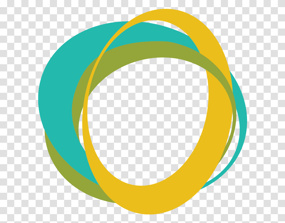 Download Yellow Green Blue Circle Ring Logo Green Blue And Yellow, Clothing, Apparel, Banana, Fruit Transparent Png
