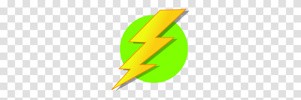 Download Yellow Green Lightning Clipart Lightning Green Clip Art, Number, Recycling Symbol Transparent Png