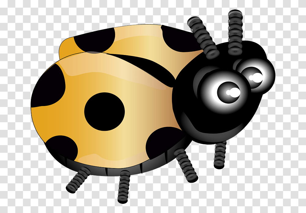 Download Yellow Ladybug Clipart Eight Lady Bird Clipart Clip Art, Machine, Electronics, Motor, Ceiling Fan Transparent Png
