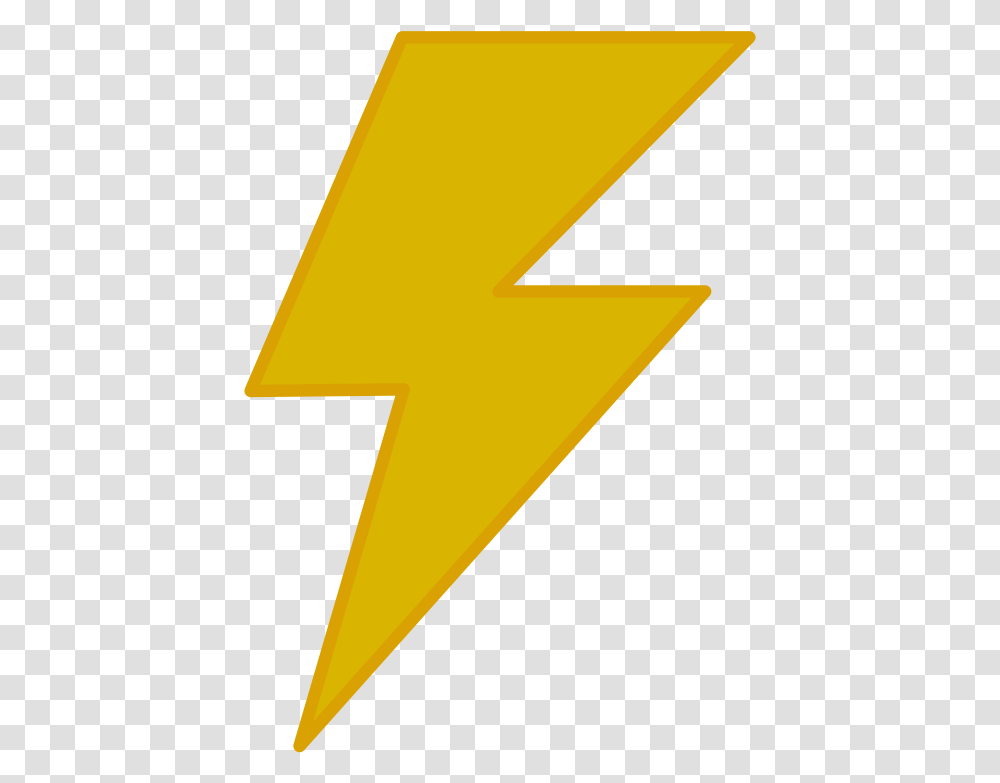Download Yellow Lightning Image Triangle, Symbol, Logo, Trademark, Number Transparent Png