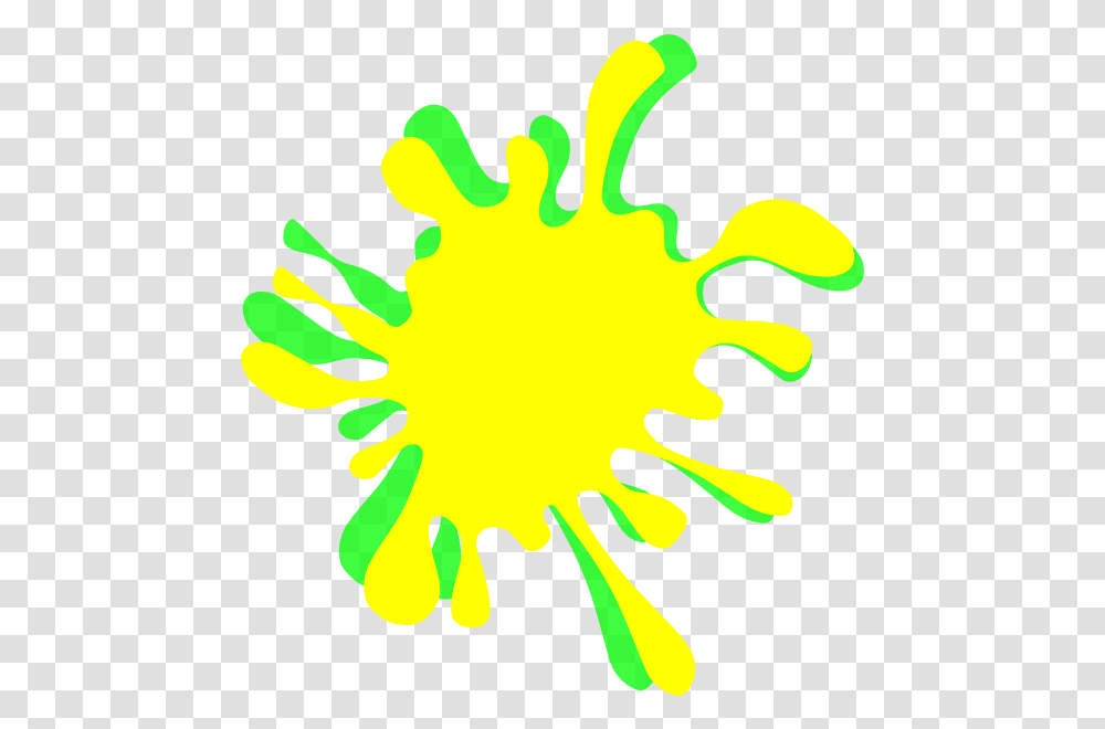 Download Yellow Paint Splatter Clip Art Splatter Green Paint, Light, Leaf, Plant, Flare Transparent Png