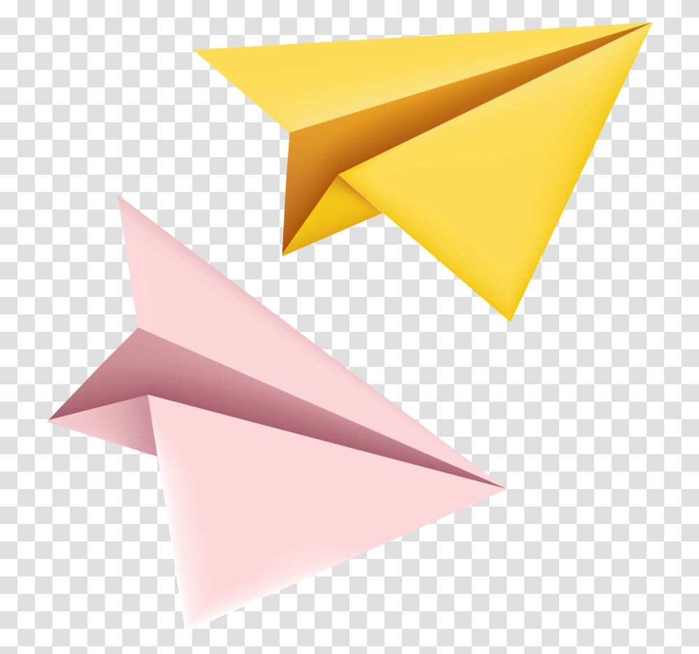 Download Yellow Paper Plane Image For Free Yellow Paper Plane, Art Transparent Png