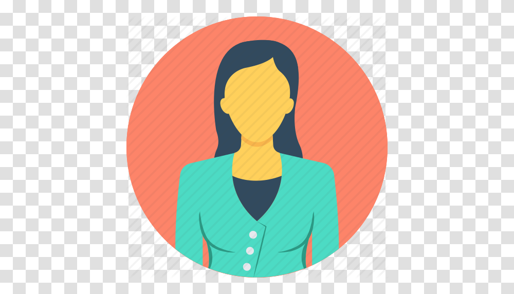 Download Young Lady Icon Clipart Computer Icons Woman Clip Art, Face, Female, Sweater Transparent Png