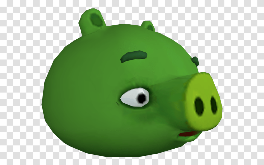 Download Zip Archive Angry Birds Go Pig, Piggy Bank, Toy, Green Transparent Png