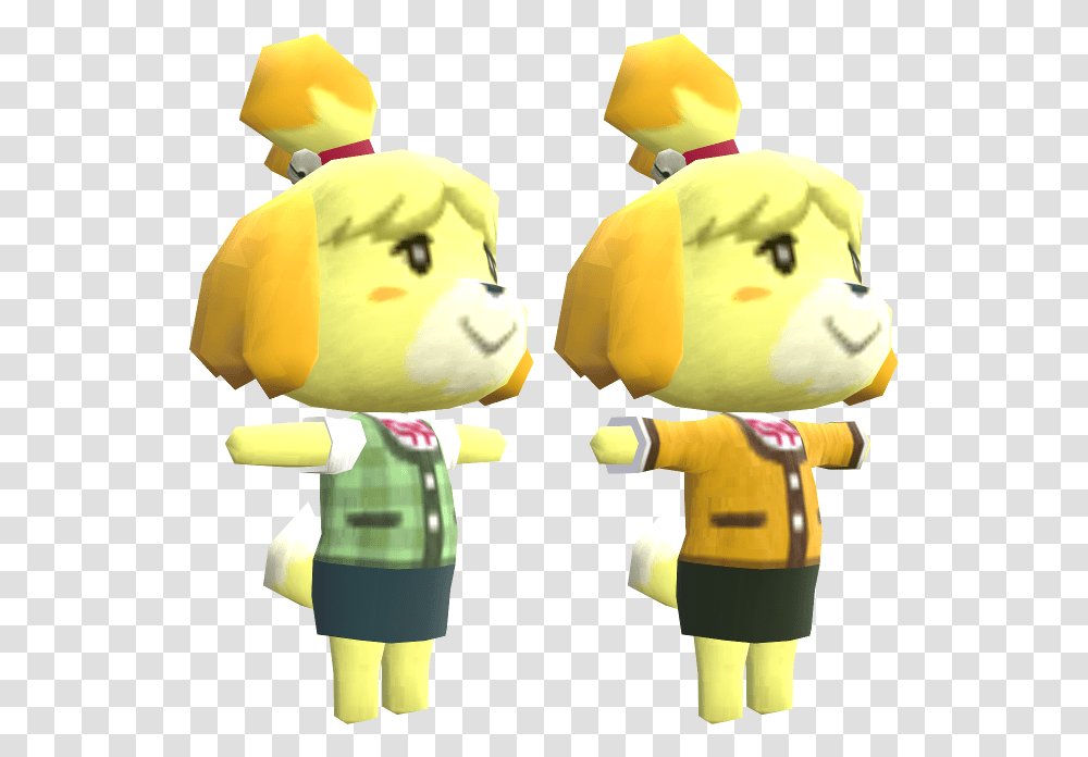 Download Zip Archive Animal Crossing Isabelle Model, Person, Toy, Suit, Overcoat Transparent Png