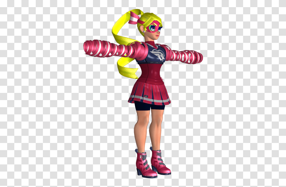 Download Zip Archive Arms Nintendo Switch Ribbon Girl, Costume, Person, Skirt Transparent Png