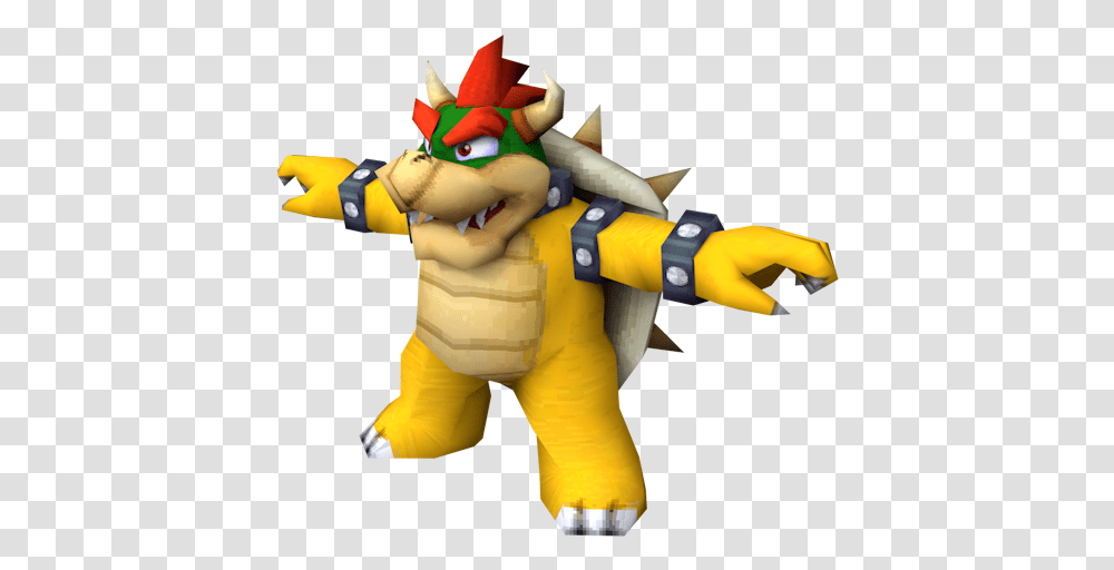 Download Zip Archive Bowser Super Mario 64 Ds, Toy, Inflatable Transparent Png