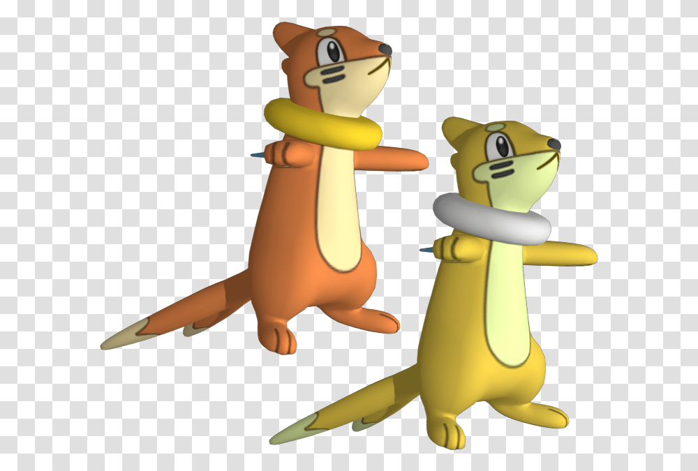 Download Zip Archive Buizel 3d Model, Plush, Toy, Figurine, Animal Transparent Png