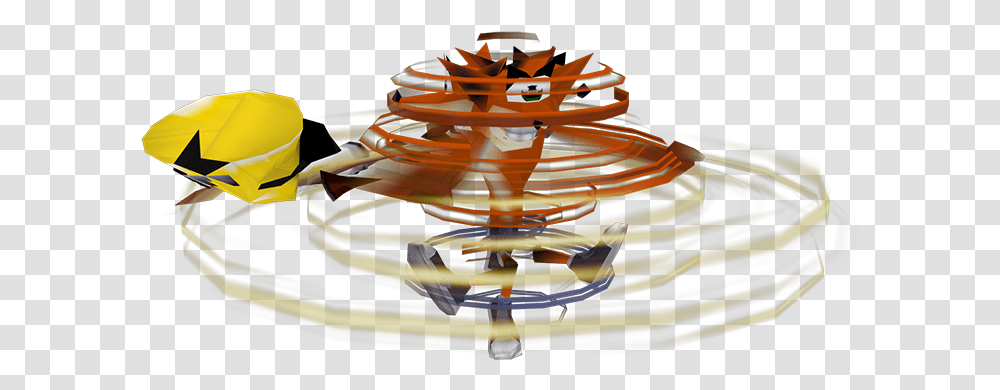 Download Zip Archive Crash Bandicoot Spinning Model, Helmet, Light Transparent Png