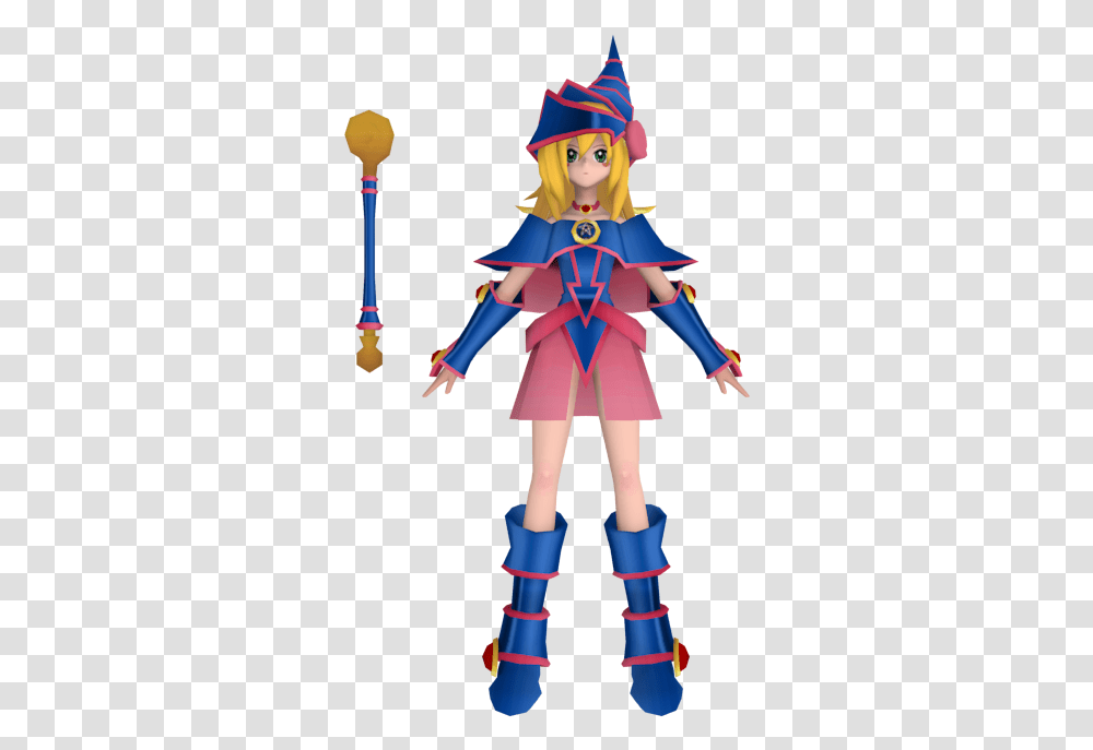 Download Zip Archive Dark Magician Girl Model, Costume, Apparel, Doll Transparent Png