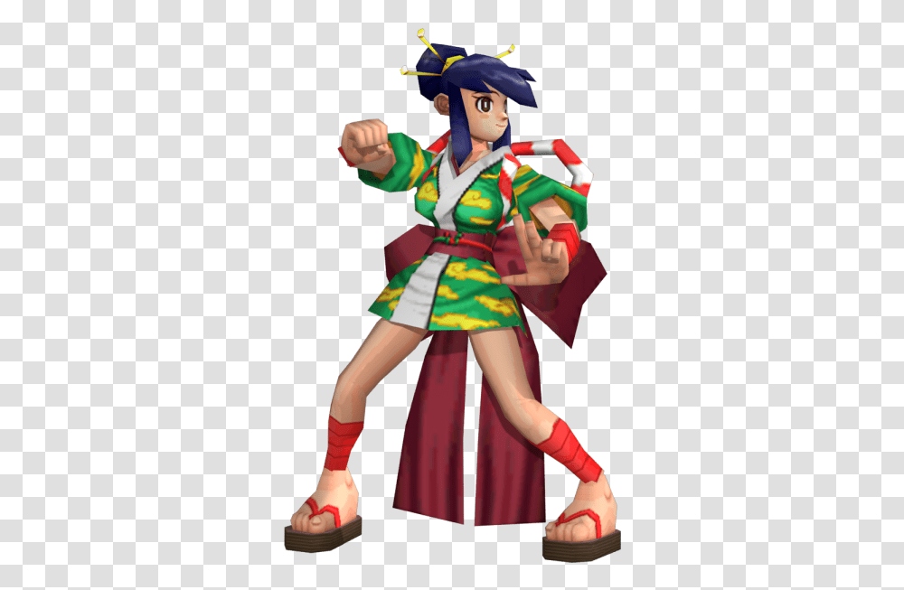 Download Zip Archive Dreamcast Power Stone Model, Costume, Person, Toy Transparent Png