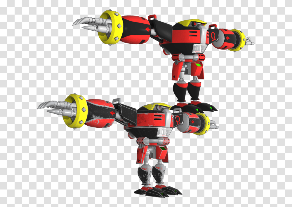 Download Zip Archive E 123 Omega Sonic Forces, Toy, Robot Transparent Png