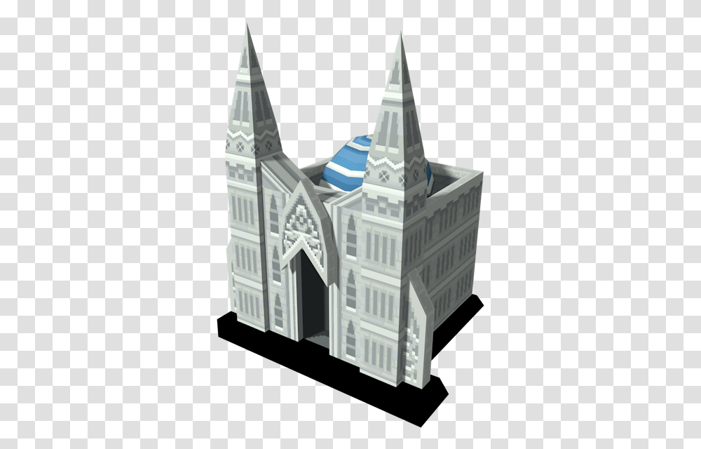 Download Zip Archive Foreign Building Pokemon Diamond, Tower, Architecture, Spire, Steeple Transparent Png