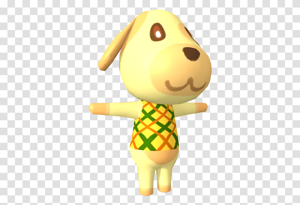 Download Zip Archive Goldie From Animal Crossing, Doll, Toy, Plush, Figurine Transparent Png