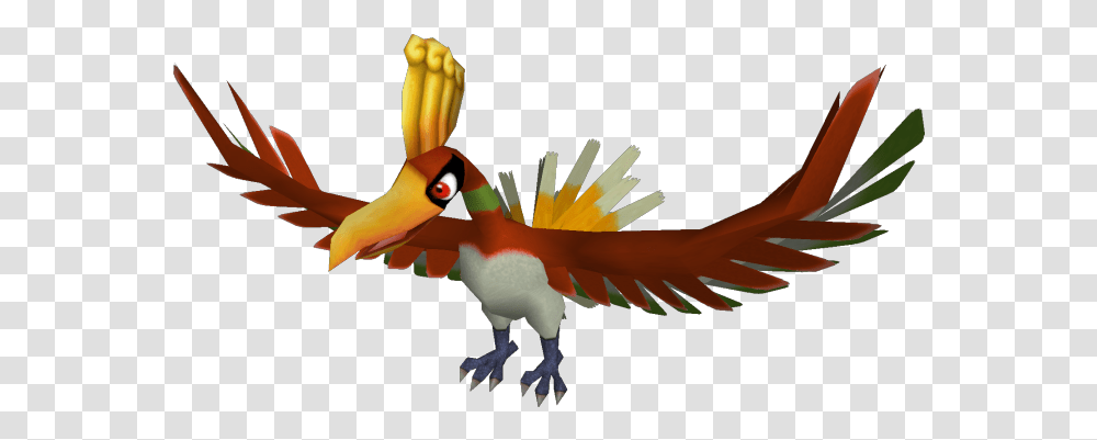 Download Zip Archive Ho Oh Smash Bros, Dragon, Bird, Animal Transparent Png