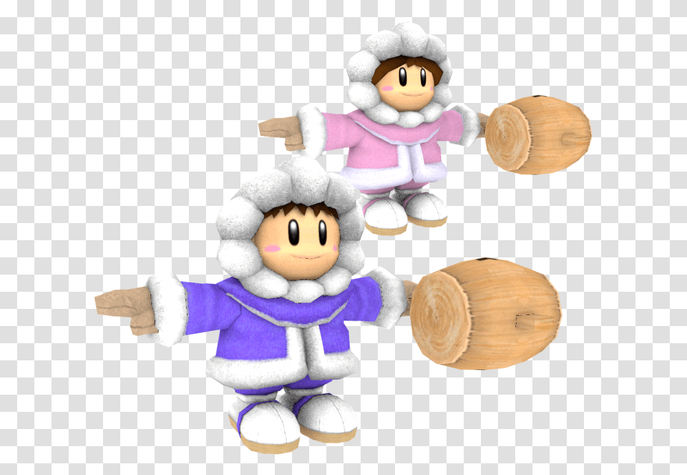 Download Zip Archive Ice Climbers T Pose, Super Mario, Toy, Rattle Transparent Png