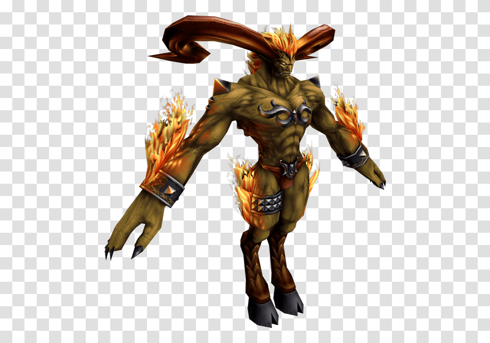 Download Zip Archive Ifrit Final Fantasy Crisis Core, Person, Human, World Of Warcraft Transparent Png