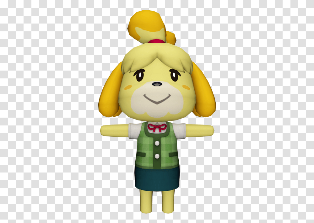 Download Zip Archive Isabelle Animal Crossing T Pose, Toy, Plush, Figurine, Doll Transparent Png