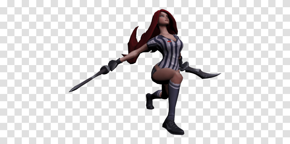 Download Zip Archive Katarina Red Card, Person, Human, Figurine, Toy Transparent Png