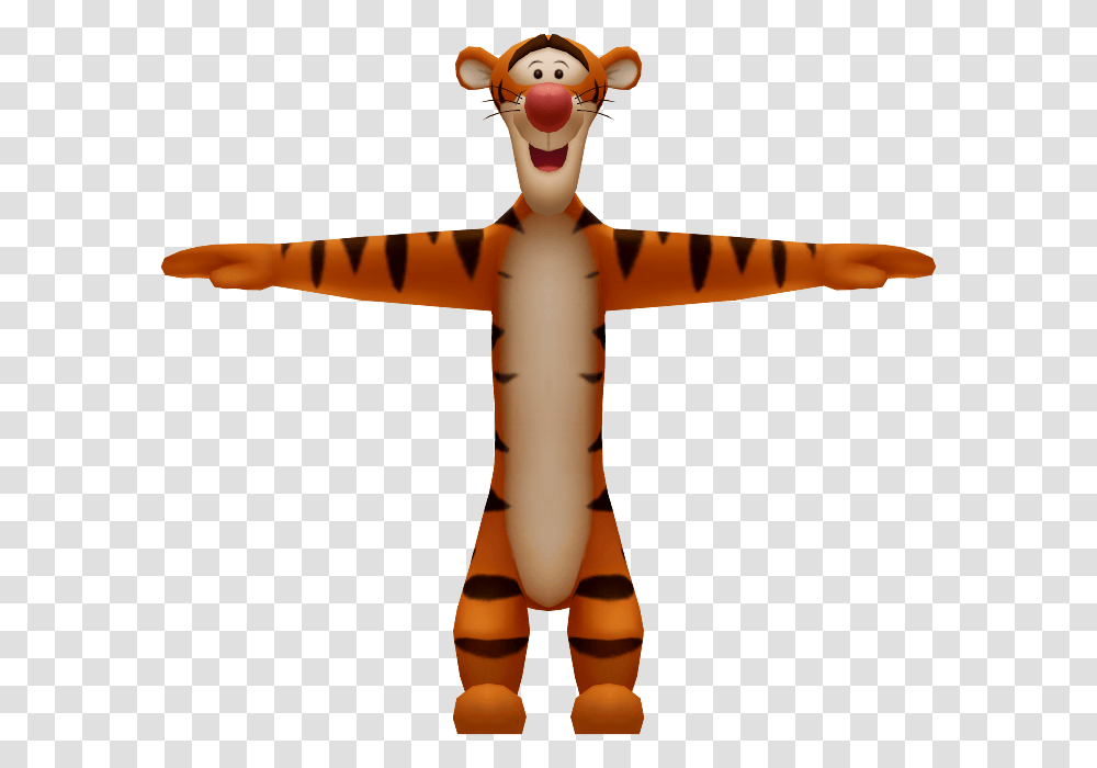 Download Zip Archive Kingdom Hearts Tigger, Toy, Scarecrow, Person, Human Transparent Png