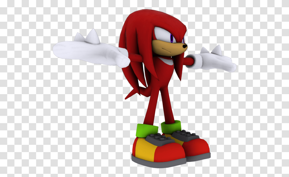 Download Zip Archive Knuckles The Echidna Model, Toy, Hand, Long Sleeve Transparent Png