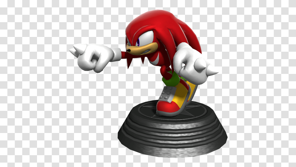 Download Zip Archive Knuckles The Echidna Statue, Toy, Hand, Fist Transparent Png
