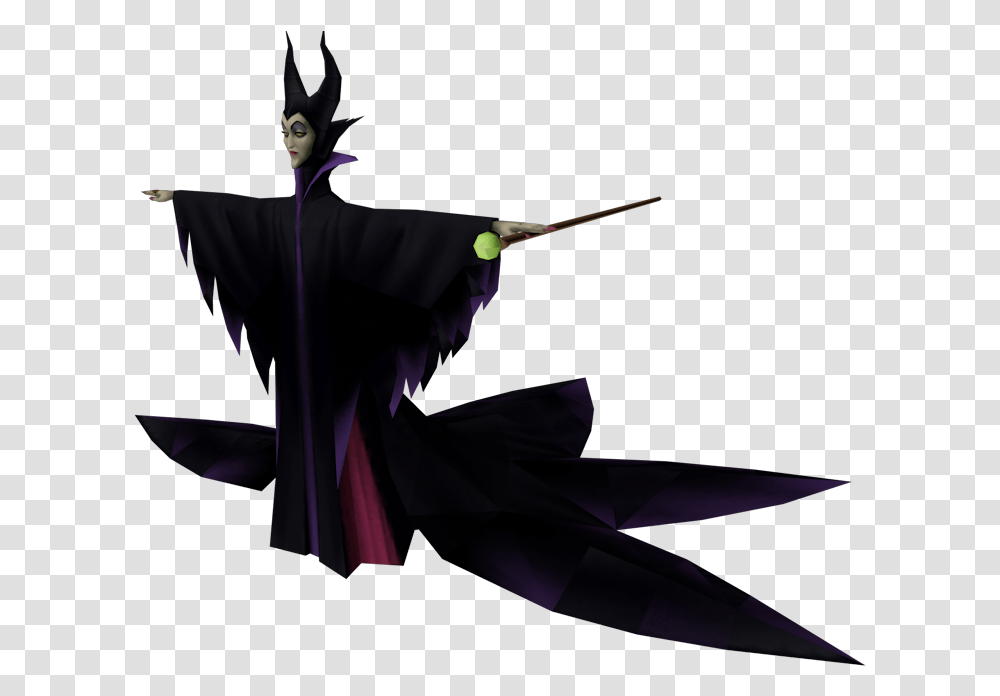 Download Zip Archive Maleficent Kingdom Hearts Model, Apparel, Person, Human Transparent Png